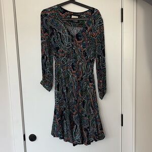 Anthropologie Maeve Long Sleeve Dress Size S